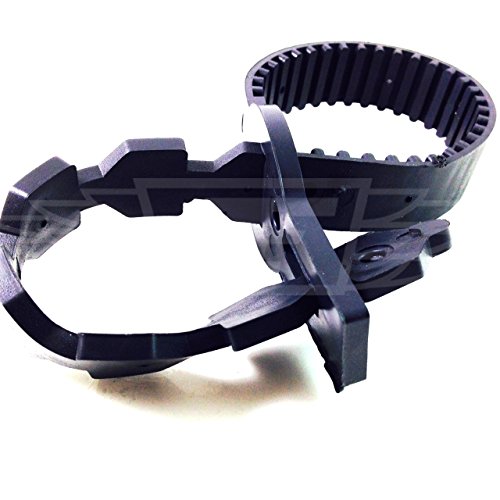 50cm HEAVY DUTY SOFT RUBBER PLANT INTERLOCKING TREE / SHRUB TIES (6)