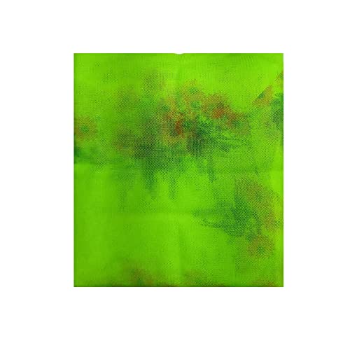 Image of Skab Single Bed High-Density Poly Ethylene Adults Washable 5 X 7 Feet Printed Mosquito Net /Machardani (Dark Green, Bed Box)