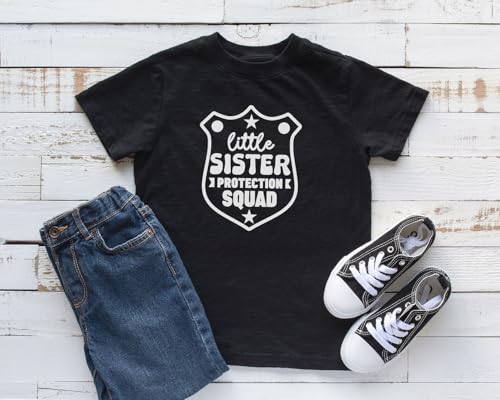 Kids Little Sister Protection Squad Infant/Toddler/Youth T-Shirt4