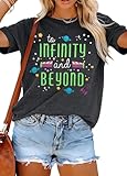 You've Got A Friend in Me Shirt Women Funny Letter Print Friends Tops Cute Vacation Holiday Short Sleeve Graphic Tees Dark Grey