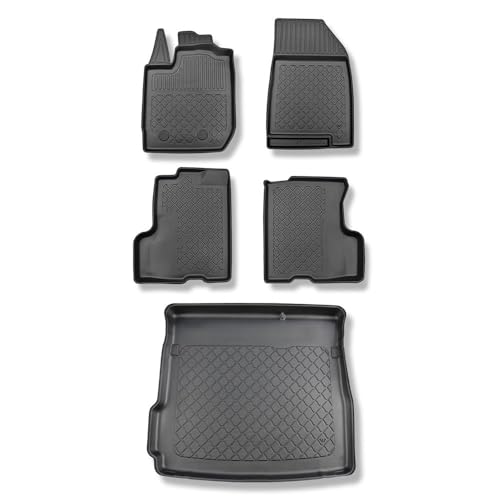 Tapis de coffre et sol TPE pour Dacia Duster II protégeant de la boue