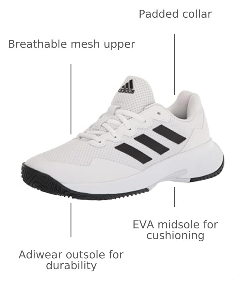 Image of adidas Men's Gamecourt 2 Tennis Shoes
