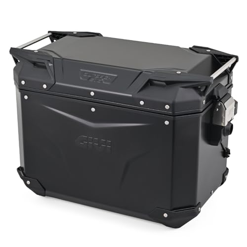 GIVI(�W�r) �o�C�N �T�C�h�P�[�X 48L �A���~�� �L�[�V�����_�[�ʔ� �X�}�[�g�Z�L�����e�B���b�N�Ή� TREKKER OUTBACK EVO SMART�V���[�Y OBKEV48BL �����p �u���b�N 61286