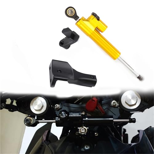 Amortisseur de direction YAMAHA YZF R25 kit de montage or pour éliminer le guidonnage