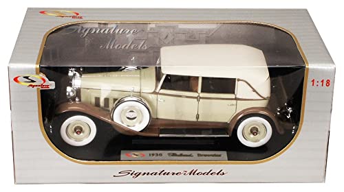 Modelo a escala 1:18 1930 Packard Brewster metálico miniatura 2