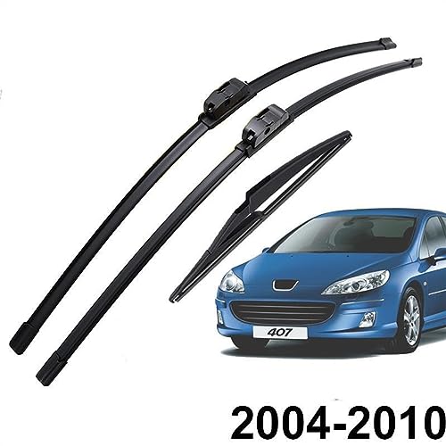 Balais d'essuie-glace avant Peugeot 407 SW Break 2004-2010 kit complet 28 28 11 - 2