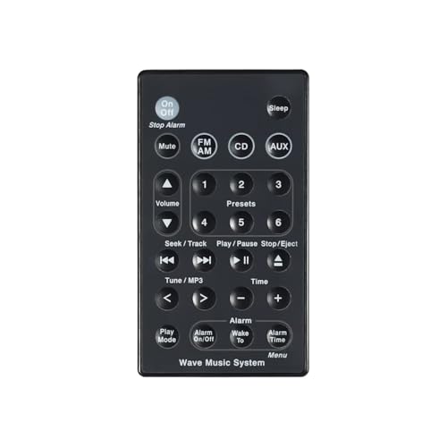 Image of 7SEVEN Compatible with Bose Wave Music System Remote Control Suitable for AWRCC1 AWRCC2 AWRCC3 AWRCC4 AWRCC5 AWRCC6 AWRCC7 AWRCC8 AWR1B1 AWR1B2 Sound Touch Music Radio System Model's