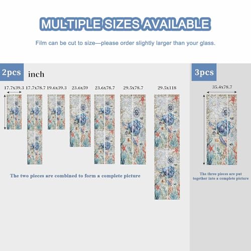 Vinilo decorativo para ventana efecto arcoíris 19.6x39.3 in miniatura 5