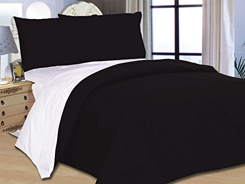 4 pz 2 colori reversibile completo copripiumino