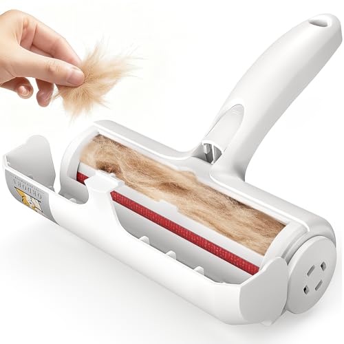 Ordora Pet Hair Removal Tool：Reusable Lint Roller for Pet Hair - Portable Pet Hair Remover - Dog and Cat Hair Remover for Couch, Furniture, Carpet, Clothes and Car Seat