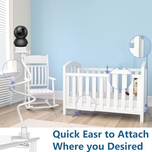 Support moniteur bébé pour caméra Tapo C220 évitant les chutes et angles morts - 4