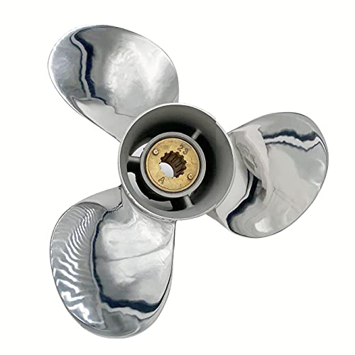 Hélice 10 1/4x14 Mercury en acier inoxydable : fini les vibrations, optimisez votre navigation
