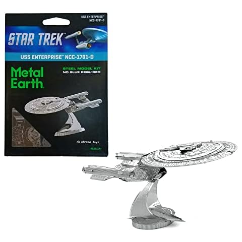fascinations MMS280 3D Metal Earth: USS Enterprise NCC-1701 Star Trek, Steel Cover