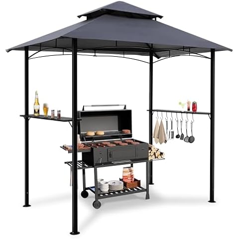 Raysfung 8'x 5' Grill Canopy Cover
