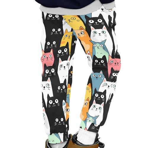 Sweat Pants with Pockets Sweatpants for Kids Girls Elastic Waisted Baggy Pants Boys Soft Comfy Athletic Jogger4