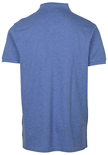 Image of Polo RL Men's Custom Slim Fit Mesh Pony Shirt (X-Large, Blue)