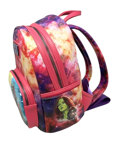 Loungefly Guardians of the Galaxy Marvel Comics Group Shot Womens Double Strap Shoulder Bag Purse2