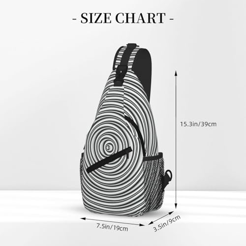 Sac à dos tendance léger au design unique d'illusion d'optique