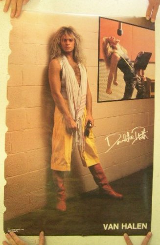 Amazon.com: David Lee Roth Poster Van Halen Studio
