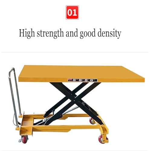 le Hydraulischer Scherenhubwagen – 150 kg Kapazität, 4-Rad-Hebebühne für Tories, Schulen und industrielle Anwendungen – vielseitig und löslich