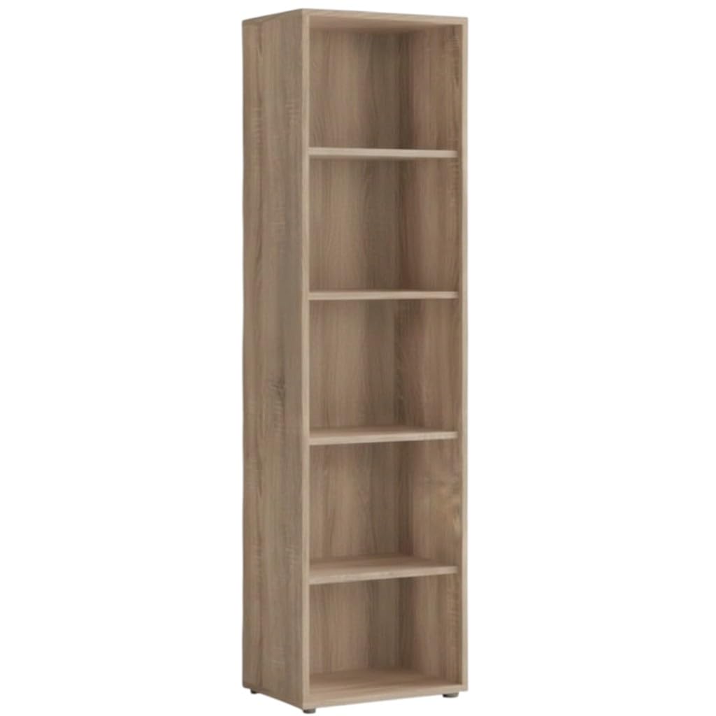 TABOR PRO Set 4 Eiche Sonoma anthrazit Hochglanz Büromöbel