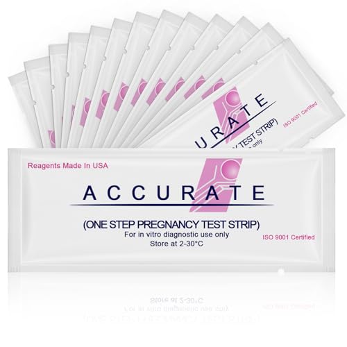 1 Piezas Rosa Rosa Prueba de embarazo Ultratemprana, 10 mIU/ml Prueba HCG, detección ultra temprana para autodiagnóstico doméstico