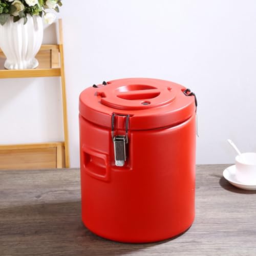 Contenedor de alimentos aislado, calentador de alimentos portátil de acero inoxidable para almacenamiento en frío y caliente, recipiente de sopa para restaurantes y hogar