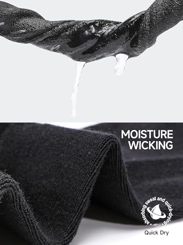 Mens Dress Socks Thin Lightweight Size 8-13 Combed Cotton Anti Odor Quick Dry Classic Pattern4