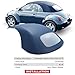 A-Premium Blue Convertible Soft Top Compatible with Volkswagen Beetle 2003-2010, Convertible, with Glass Window, Replace# 10-05-BEE-060