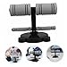 Happyyami Sit Up Assistant Device for Home Gym Ergonomic Abdominal Fitness Equipment Adjustable Sit-Up Bar Foot Holder Multi-Function Abs Workout Machine for Women 1 PC