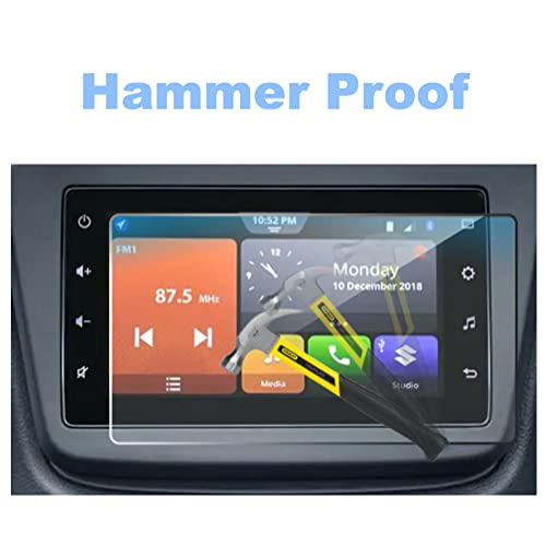 Image of unbreakable screenguard for Maruti Suzuki S-CROSS infotainment system screen protector (7 inches)
