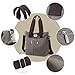 Imagen de HUA ANGEL Bolso de Mano para Mujer Bolso Bandolera de Lona Grande Hobo con Múltiples Bolsillos con Asa Superior Bolsa Mamá De Trabajo Deporte Viaje Shopping Universidad