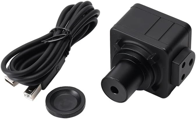 Microscope Camera 5MP USB HD CMOS Digital Microscope Camera with Mount Adapter 2592 x 1944 CMOS Digital Electronic Eyepiece Camera