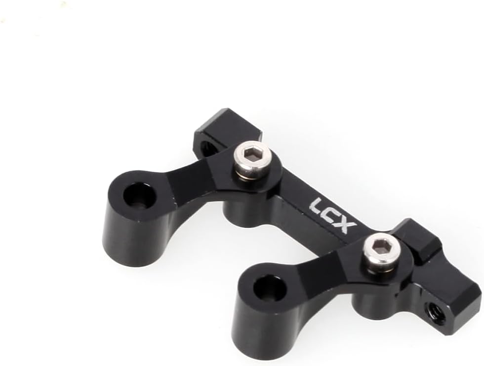 LCX Racing RC Car CNC Machined Aluminum Bellcranks with Drag Link for LOSI 1/16 Mini-B Buggy 1/18 Mini-T Stadium Truck, Upgrades Parts Accessories