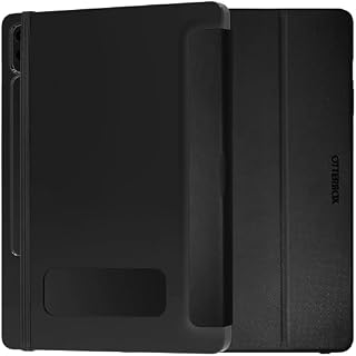 OtterBox React Folio Hülle für Samsung Galaxy Tab S9 FE+, Schwarz