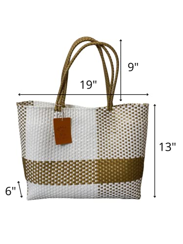 Bolso Tote Supertejido para Mujer de Plástico Reciclado miniatura 3
