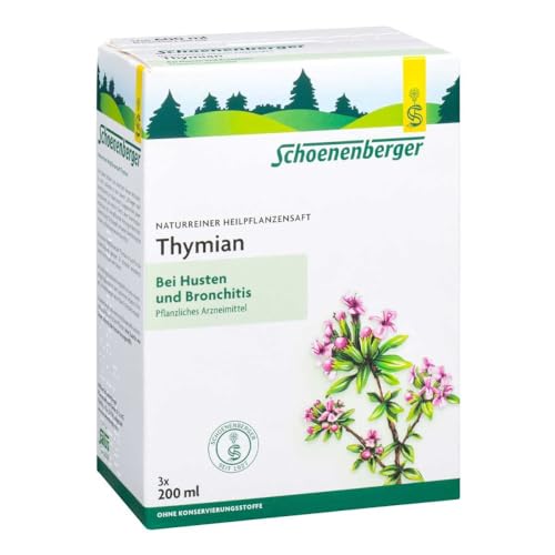 Schoenenberger Thymian Saft 3x200ml bei Husten