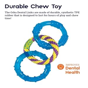 Petstages Orka Dental Links Dog Chew Toy