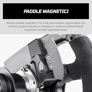 FANATEC ClubSport F1 Esports V2 Volante – Con Licenza Ufficiale Formula 1, LED RGB, Paddle Magnetici, Impugnature in Alcantara, Display a LED Blu – PC