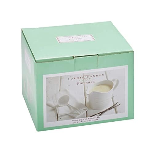 Portmeirion x Sophie Conran Sauce Jug and Mini Ladle - Elegant White Porcelain Gravy Jug, Dishwasher, Microwave & Oven Safe, Suitable for Everyday Dining or as a Gift - Image 5