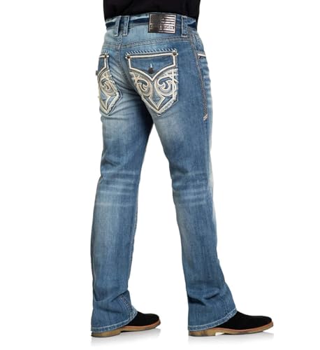 Affliction Men's Denim Jean Blake Section Inseam 34"2