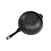 |MADE IN KOREA| 12.5" 5 Layer Marble Coating Wok Non-Stick Cooking Frying Pan #3