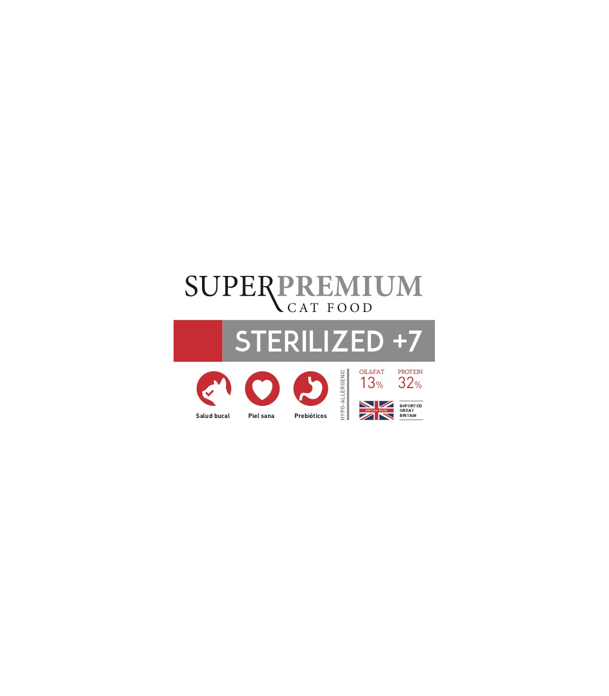 Yerbero Nature Sterilized+7 Comida Superpremium para Gatos de 1.5kg c/u con 21% de Ahorro 2 Unidades