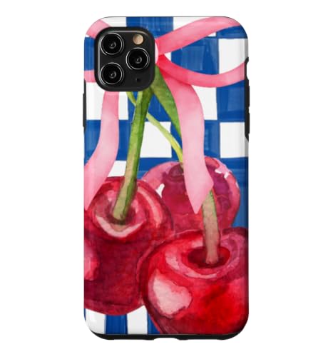 Italian Summer Cherries Coquette Coastal Botanical Decor �X�}�z�P�[�X iPhone 11 Pro Max �p