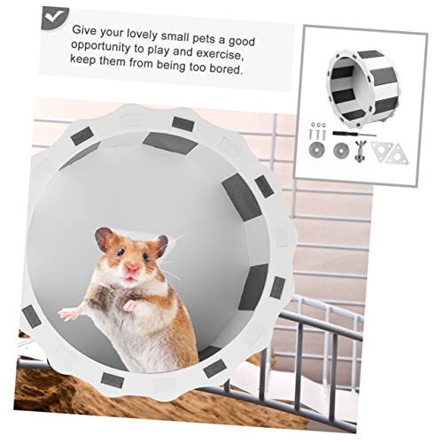 Balacoo Acessórios Para Exercícios De Roda De Corrida Para Hamster Brinquedo Whee-Lo Roda De Porco-E