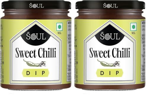 Image of ADF Soul Sweet Chilli Dip | Sweet & Mildly Spicy Sauce With Red Peppers & Garlic | Ideal With Finger Foods & Spring Rolls | 230g. (Pack of 2)