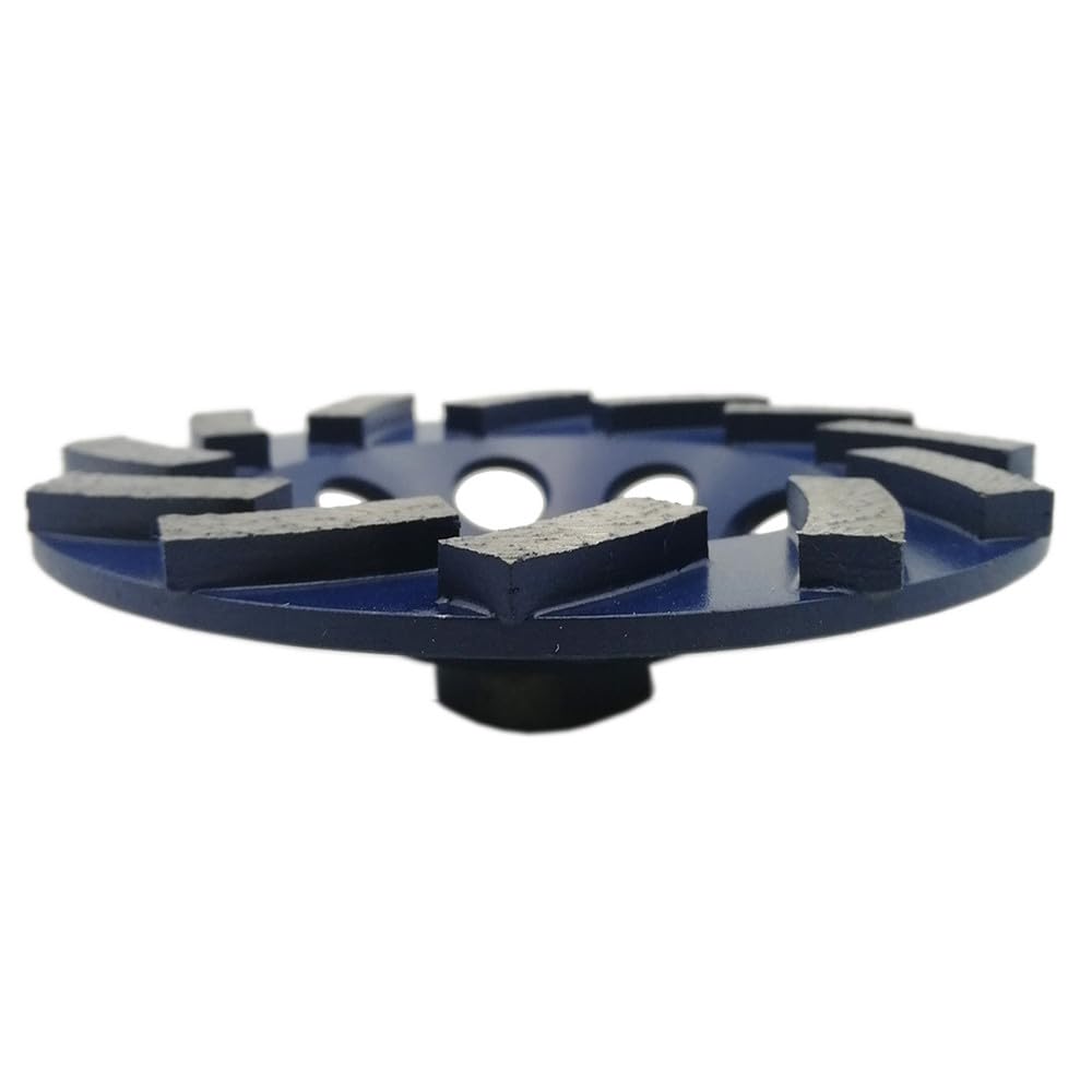 Muela de copa turbo segmentada con diamante para hormigón y piedra dura, conexión 5-11, 115 mm, 4,5 in, 1 pieza,115 mm, 4,5 in, 1 pieza,1