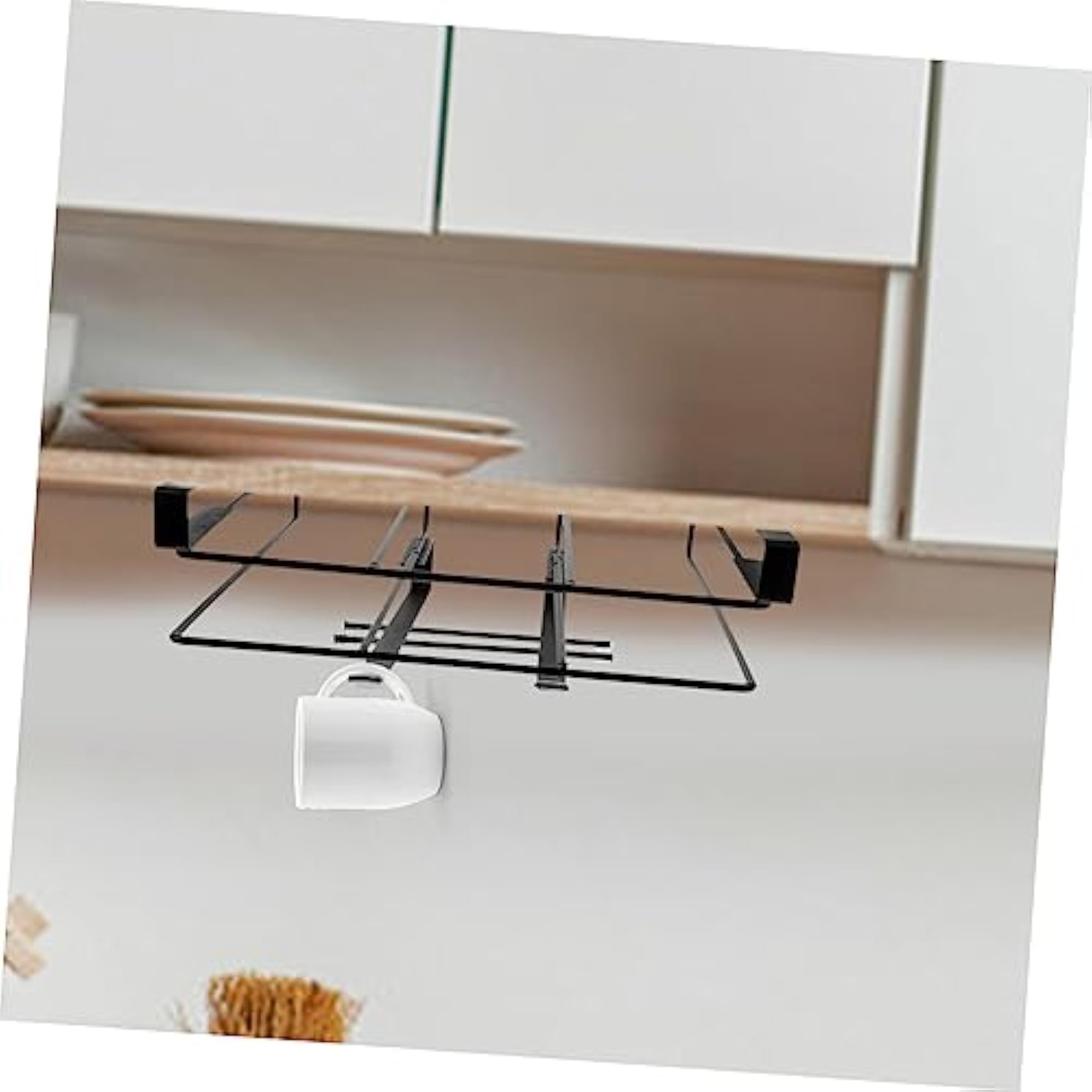 Stainless Steel Cutting Board Holder for Cabinet Storage