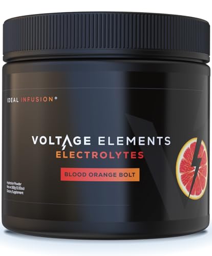Celtic Sea Salt Electrolyte Powder: Magnesium Glycinate & Taurate - Ionic Trace Minerals & Potassium Hydration Booster – Zero Sugar, 30 Servings - Blood Orange Bolt