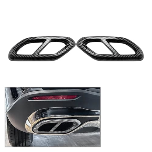 Moldura de cubierta de escape de alta calidad para silenciador GLC X254 2022+